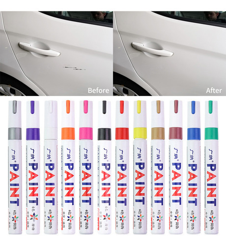 Bolígrafo Creativo Con Pintura Metálica De 15 Ml, Bolígrafo