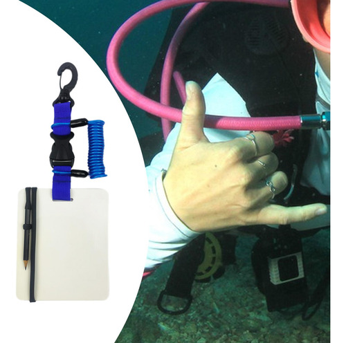 Tablero De Redacción De Buceo, Bloc De Notas , Con Azul