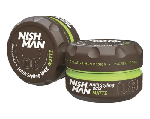Cera Cabello Nish Man 08 Mate Fuerte - g a $240