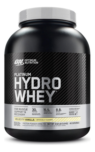 Optimum Nutrition Platinum Hydro Whey, Opthydro2/f, 1, 1