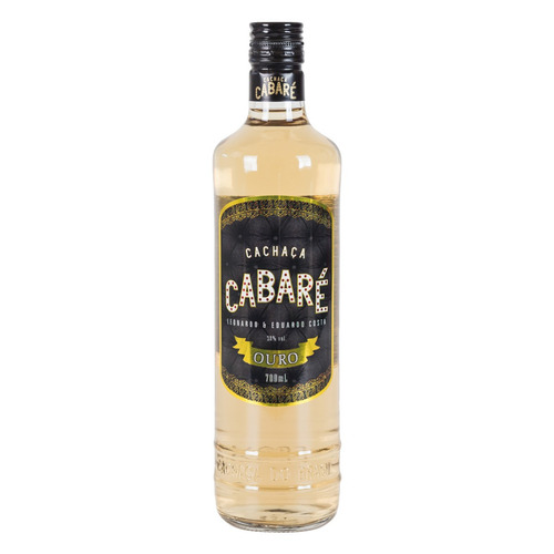 Imagem 1 de 1 de Cachaça Ouro Cabaré Garrafa 700ml