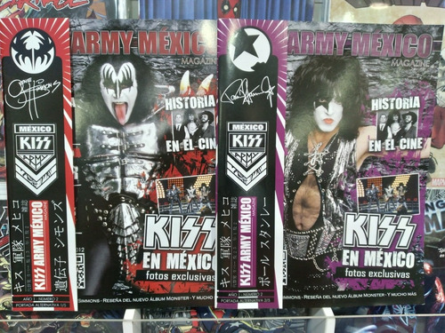 Kiss Army México, 5 Revistas #2 Con Portadas Variantes