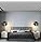 Apliques De Pared Led Giratorios Color Negro, Set De 2