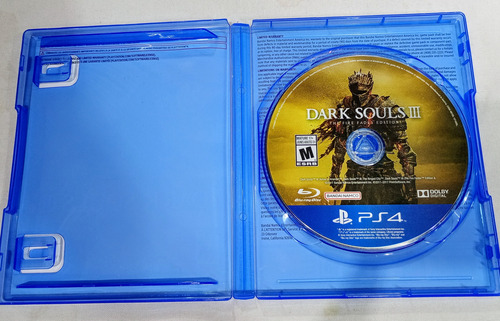 Dark Souls 3 Fire Fades Edition Ps4 / Playstation 4 Físico (Usado)