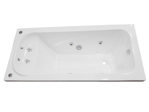 Bañera Hidromasaje Jacuzzi 140x70 6 Jets Acrílico Pagos!!! Blanco