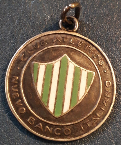 Medalla Plata Deportivo Italiano Banco Tiro Winchester 7gr