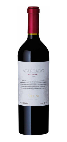 Vino Rutini Apartado Gran Blend Cosecha 2017 - Guarda