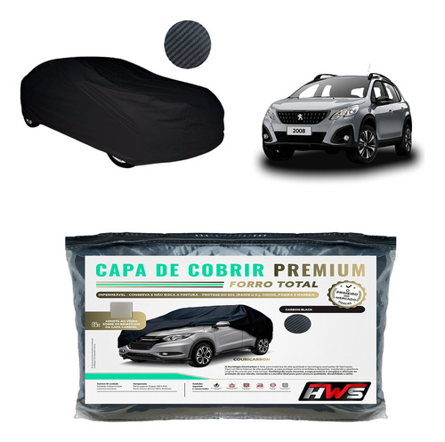 Capa Cobrir Suv Picape Xm Couricarbon Impermeável Forrada