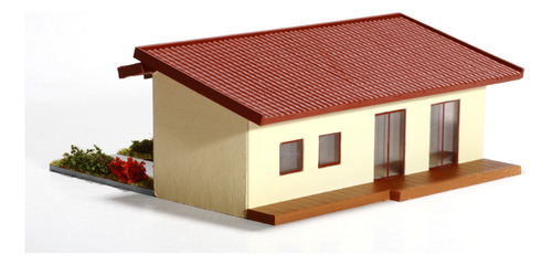 Casas Ho (1-87) Para Maquete, Lote Com 3 Unidades Diferentes