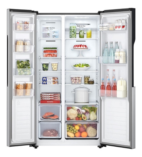 Refrigerador No Frost Side By Side LG Gs51mpp 509lts