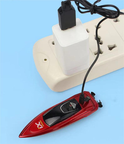 Regalo Rc Mini Boat Mini Lancha Rápida