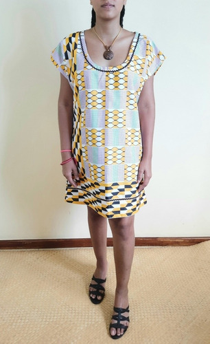 Imagem 1 de 5 de Vestido Curto Feminino Tecido Aira