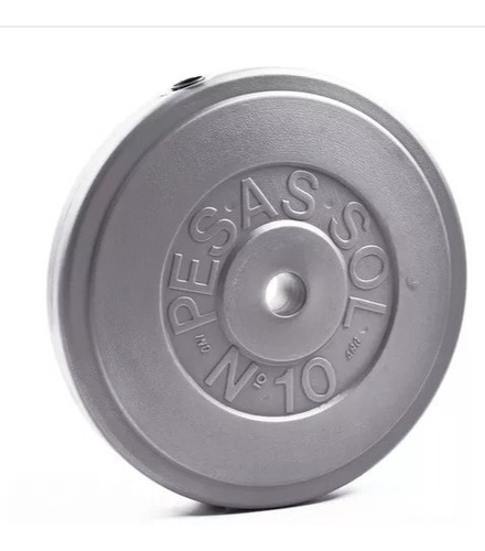 Imagen 2 de 3 de Discos Recubiertos Pesas Sol 20kg (2x10kg) Mancuernas Pesas