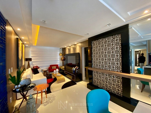Apartamento Finamente Mobiliado Com 3 Suítes E 2 Vagas Em Balneário Camboriú - 946_1