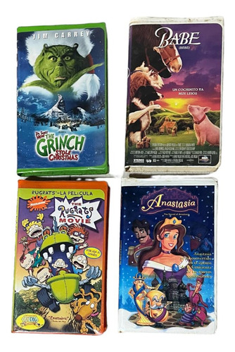 Películas Para Vhs De Disney Originales Y Otros (Usado)
