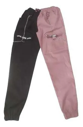 Pantalones con cadena niña sale
