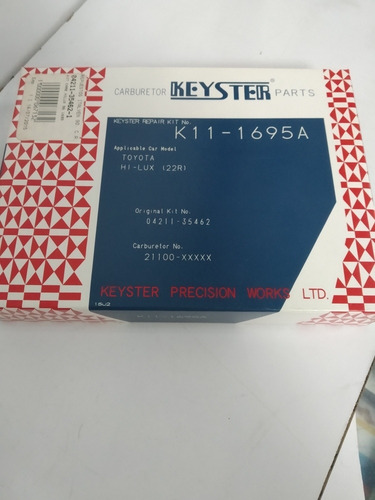 Kit Carburador Toyota Hilux Motor 22r
