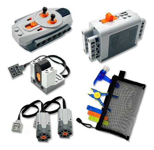 Kit De Motor 5 En 1 Compatible Con Lego Technicm Motor, B...