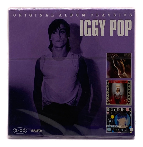 Box 3 Cd´s Iggy Pop Original Album Classics / Made In Europe