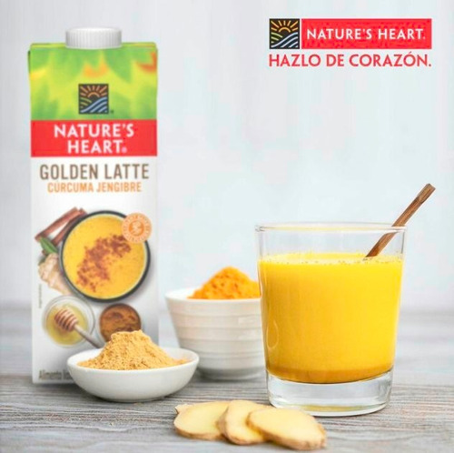 Alimento Líquido De Coco Cúrcuma Jengibre Golden Latte