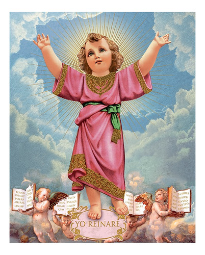 Poster Divino Niño Jesús 20x25cms (10 Piezas)