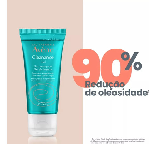 Avène Cleanance Gel De Limpeza Purificante 40g Tipo De Pele Oleosa/sensível