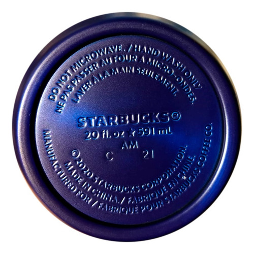 Termo Starbucks 591 Ml, Térmico, Acero Inoxidable Degradé