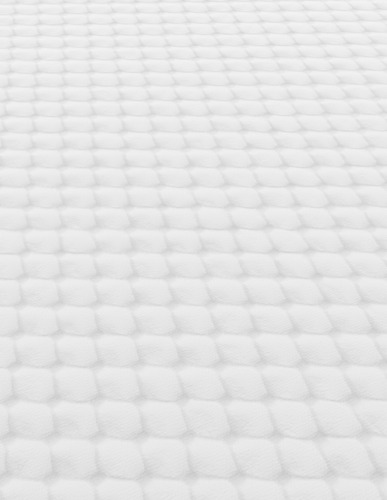 Colchón En Caja Individual Atma Nova 3 Capas Firme Blanco Y Azul