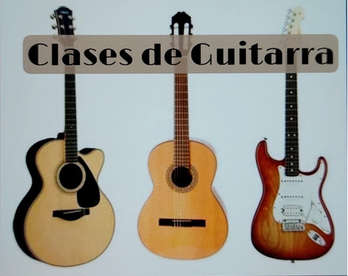 Clases De Guitarra Elèctrica Y Acústica Online 