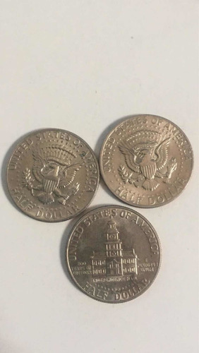 Moneda 50 Centavos De Dollar  (kenedy Half Dollar)