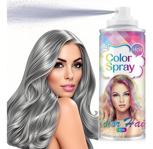Spray De Color Temporal Para El Cabello Para Mujeres Y Niñas