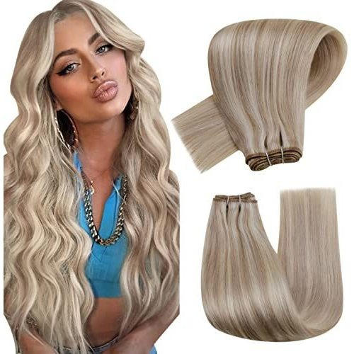 Hetto Rubia Weft Extensiones Pelo Humano 22 Inch 100g Rzqdm