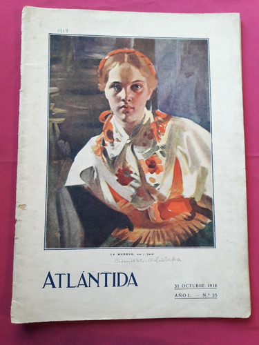 Revista Atlantida Nº 35 - Año 1 - Octubre 1918 - Fotografías