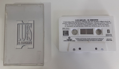Lote De 4 Cassettes Luis Miguel - Julio Iglesias (Usado)