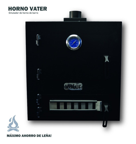 Imagen 2 de 8 de Horno Vater De Leña Hbv3 Para Embutir / Emula Horno De Barro