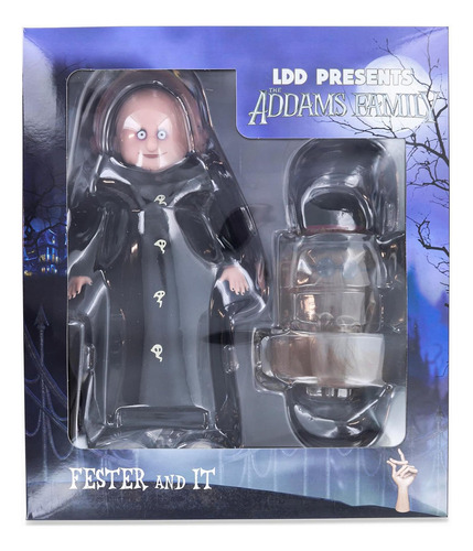 Mezco Toys Living Dead Dolls Addams Family Uncle Fester & I