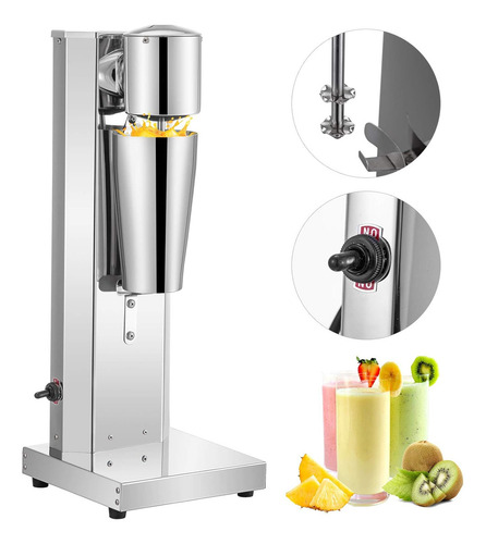 Batedor De Milk Shake Misturador Profissional Aço Inoxidável