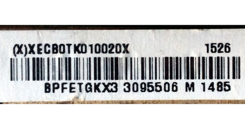 Main Sharp Xecb0tk010 / 715g7228-m01-000-004k / Xecb0tk01002 (Usado)