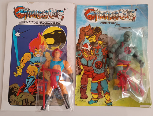 Figura Thundercat Leono Mumrra Bootleg Blíster Vintage 80s (Usado)