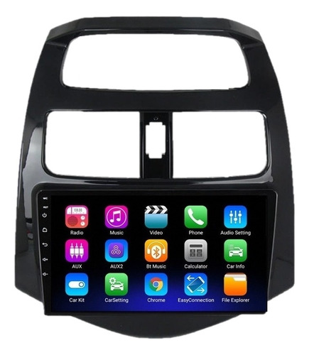 Estereo Chevrolet Spark 2011-2015 Android Carplay Gps Camara