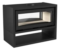 Comprar Calefactor A Leña De Alto Rendimiento Liv 502, Hasta 174m2 - Doble Puerta Con Vidrio - Inserto O Centro Habitación, Patas Removibles. Excelente Diseño, Ancho 100cm
