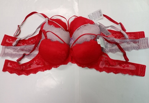 Imagen 3 de 6 de Brassier Sostenes Sosten Push Up Elegancia Y Calidad