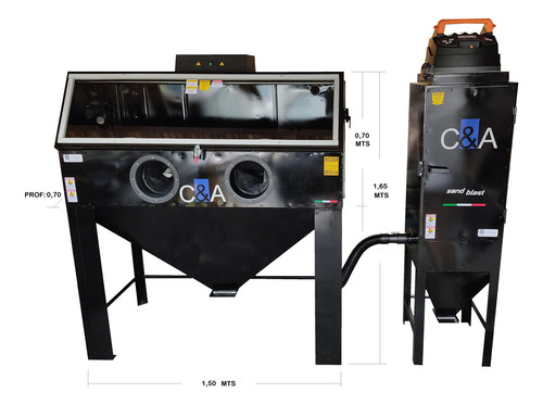 Fabricacion De Cabinas Y Tolvas Para Sandblasting C & A
