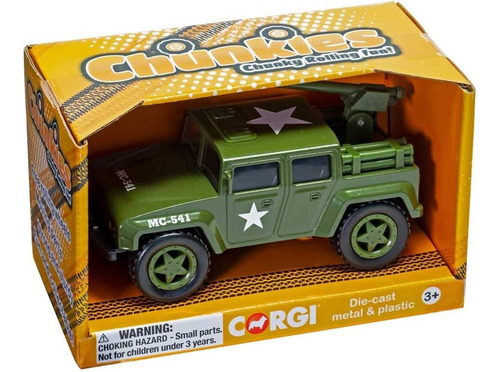 Camión Cohete Militar Verde, Tanque Blindado Corgi