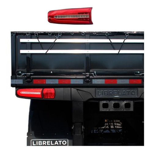Imagem 2 de 3 de Lanterna Traseira Original Librelato Ap2018 Led