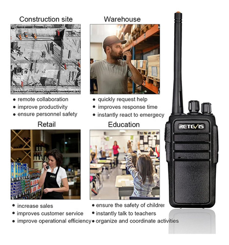 Retevis Rt21 Radio De 2 Vías De Largo Alcance