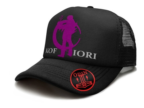 Gorra Personalizada Motivo Kof Iori Yagami 001