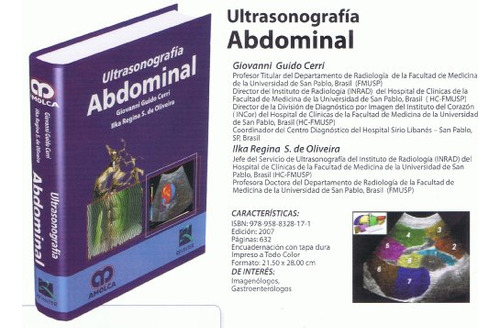 Libro Ultrasonografía Abdominal De Giovanni Guido Cerri Ilka