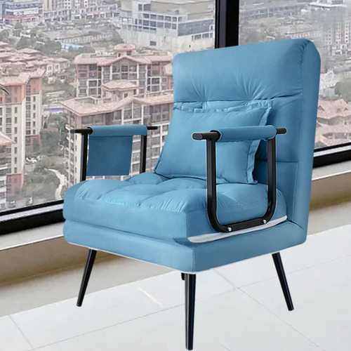 Sofá Cama Convertible Plegable, Tapizado, Resistente Azul