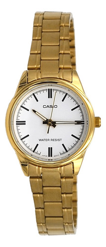 Reloj Casio Ltp-v005g-7a Para Mujer Analógico Esfera